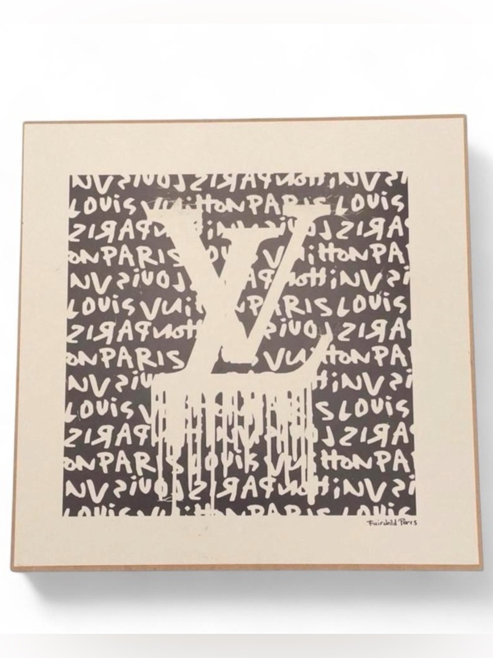 NWT Pop Art of Louis Vuitton Paris Wall Print